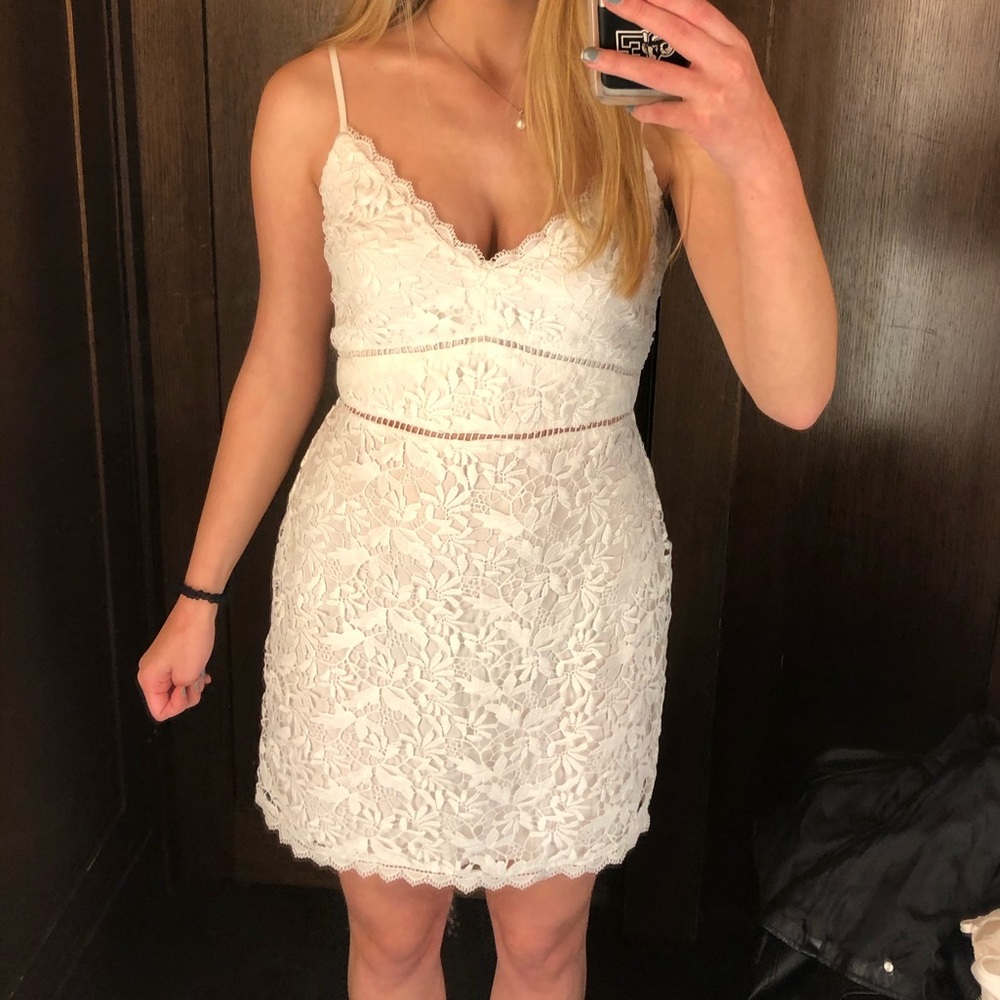 Lace dress from Abercrombie and Fitch